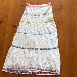 Marie Oliver Multicolor Tiered Women's Skirt size 2